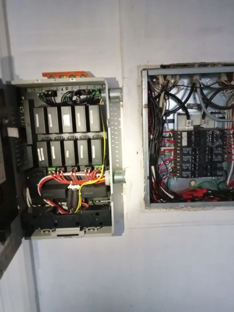 Electrical panel upgrade completed for Indoor Lighting Installation in Findlay